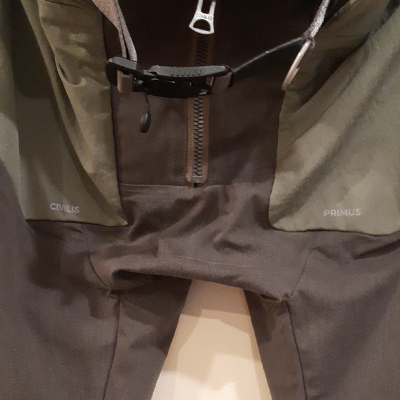 HAMCUS Men's Cargo Pants - Olive and Brown - Picture 6 of 16